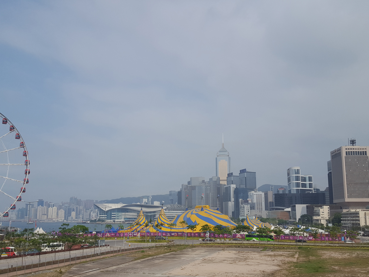 May HK harbourfront tent