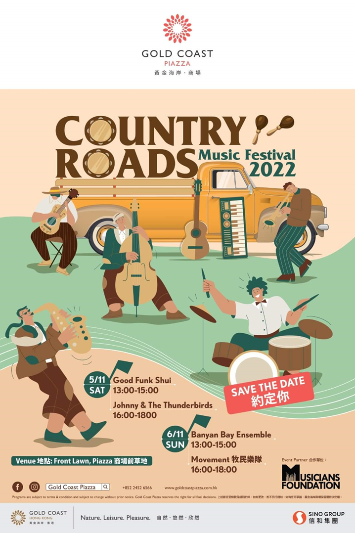 Country Music Festival -- Saturday 11 November 2022 in Hong Kong